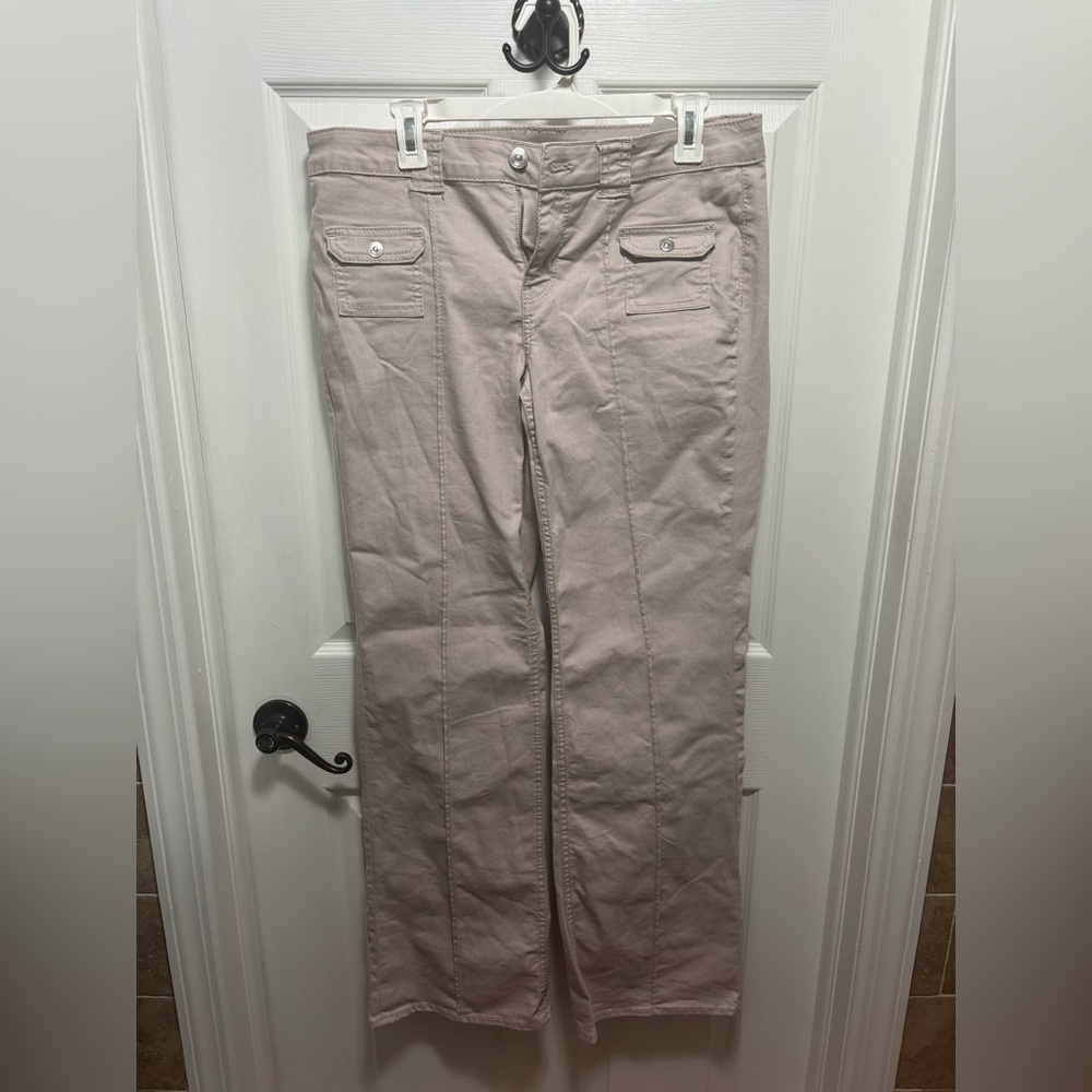 H&M Low Rise Tan Jeans